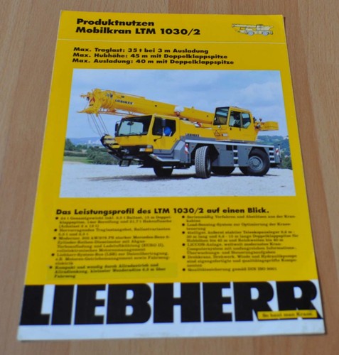 Liebherr ltm 1030 brochure - liebherr, 1030/2